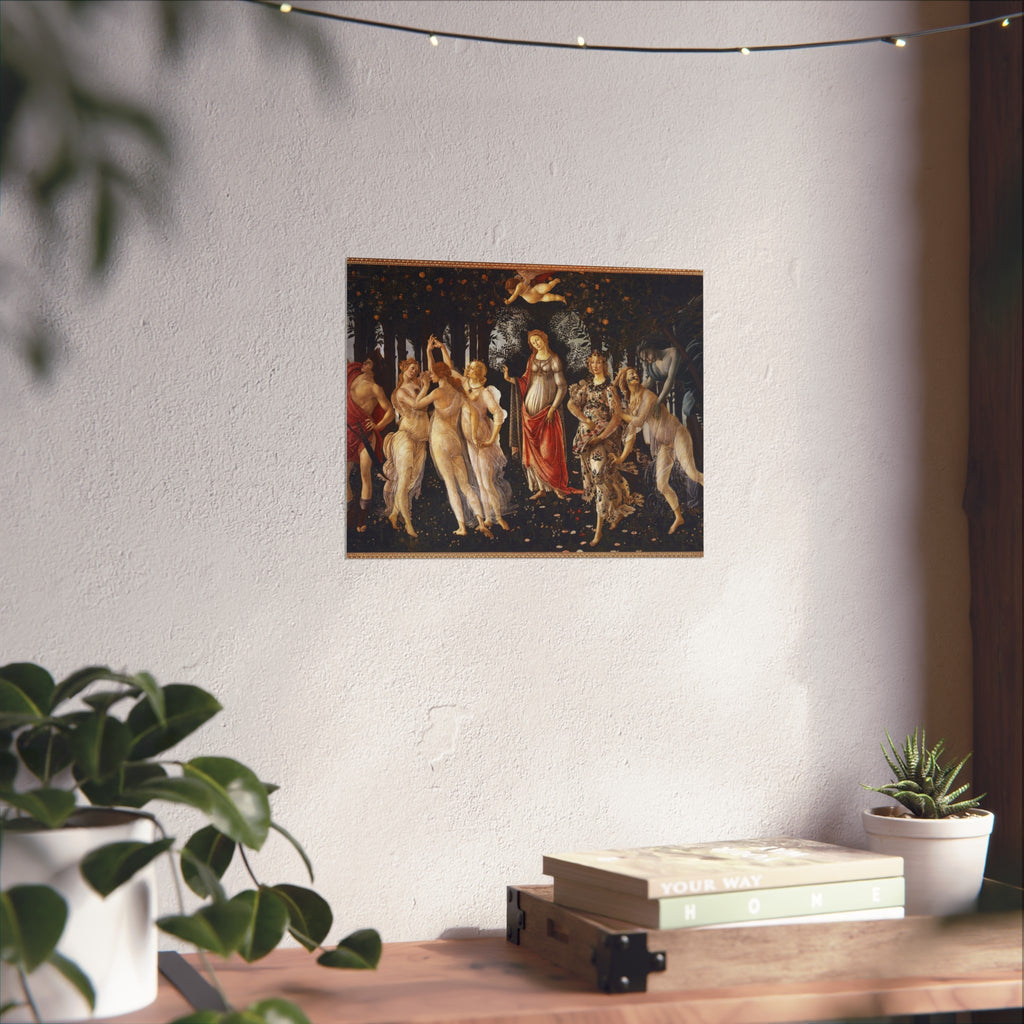 Sandro Botticelli - La Primavera - Google Art Project | Fine Art Poster