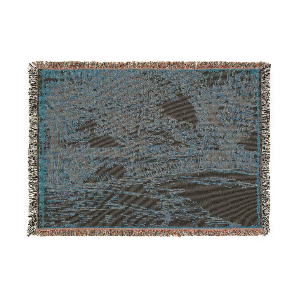 Vincent van Gogh - Landscape at Arles | Woven Tapestry Blanket