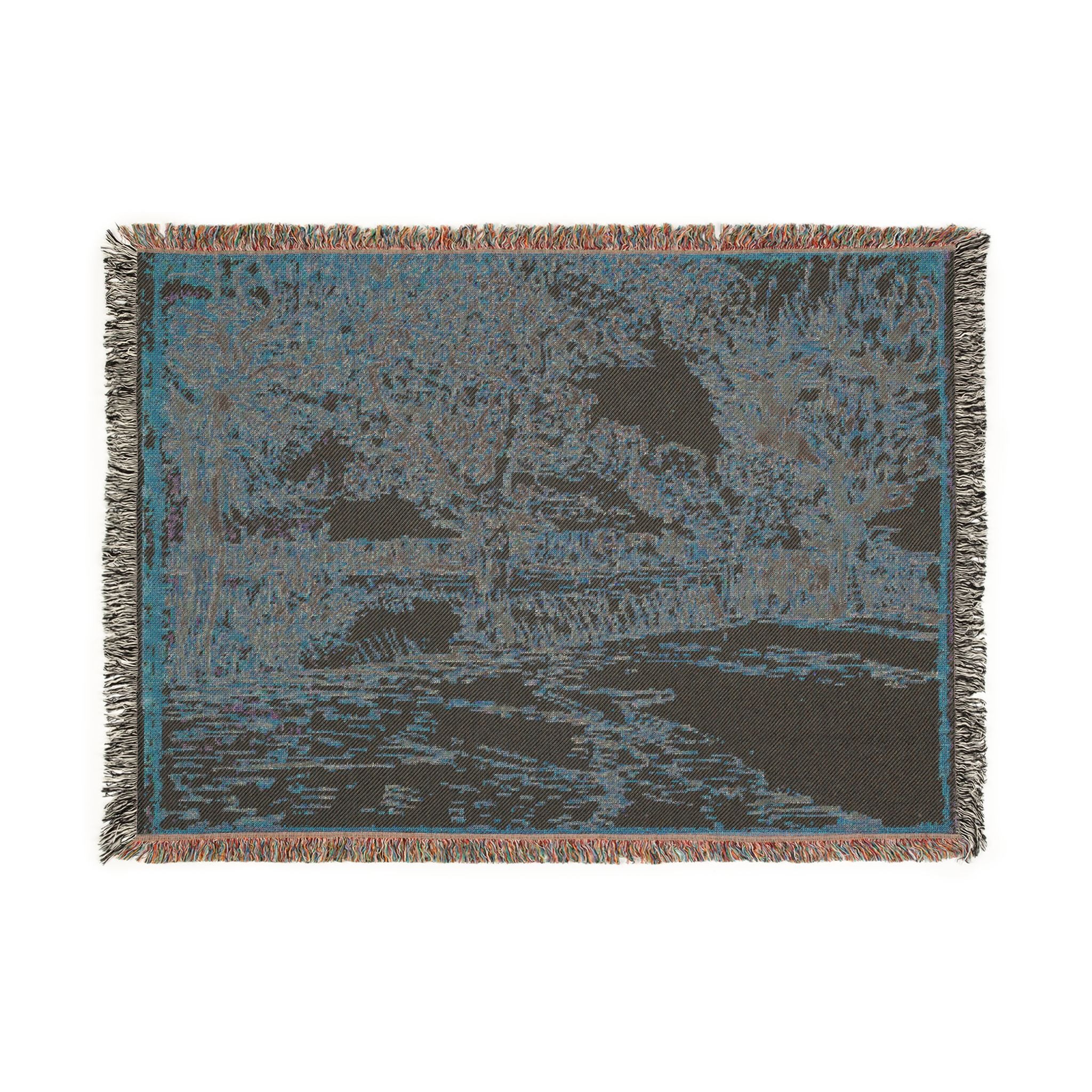 Vincent van Gogh - Landscape at Arles | Woven Tapestry Blanket