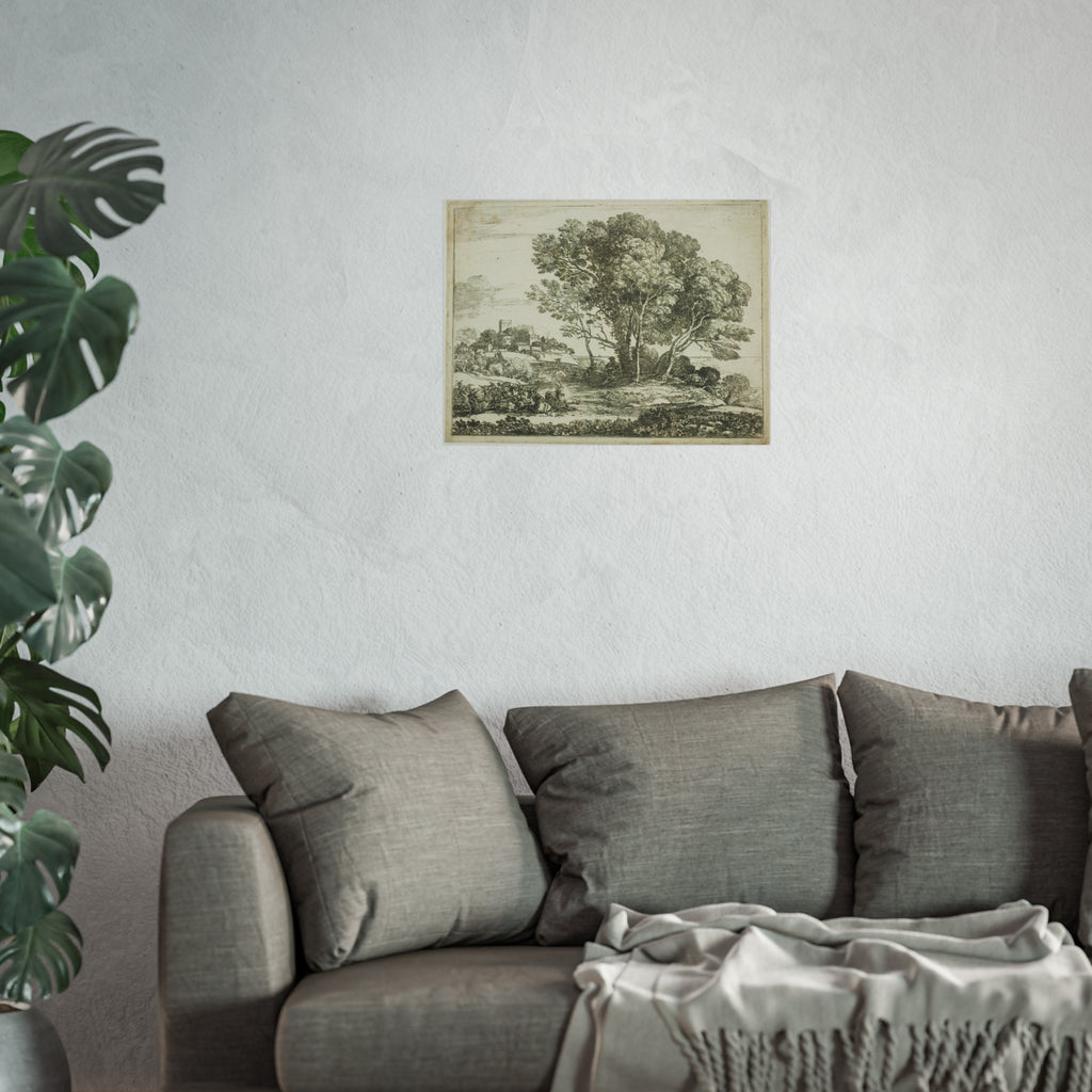 Claude Lorrain - The Goatherd | Fine Art Poster