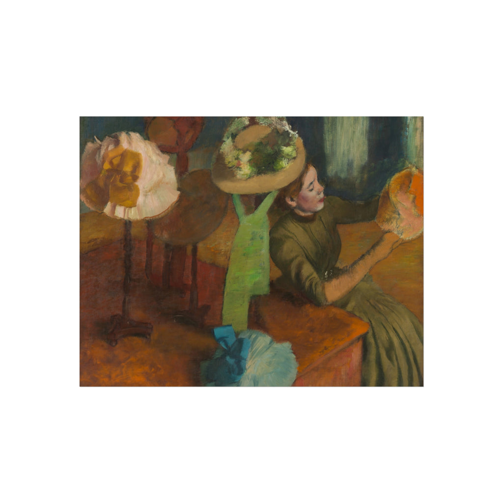 Hilaire Germain Edgar Degas - The Millinery Shop | Fine Art Poster
