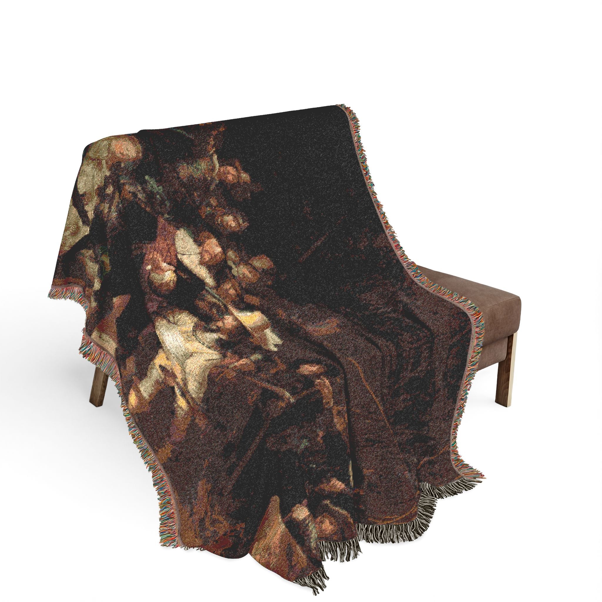 La ronda de noche, por Rembrandt van Rijn | Woven Tapestry Blanket