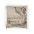 Hilaire Germain Edgar Degas - Study of a Male Nude | Woven Pillow