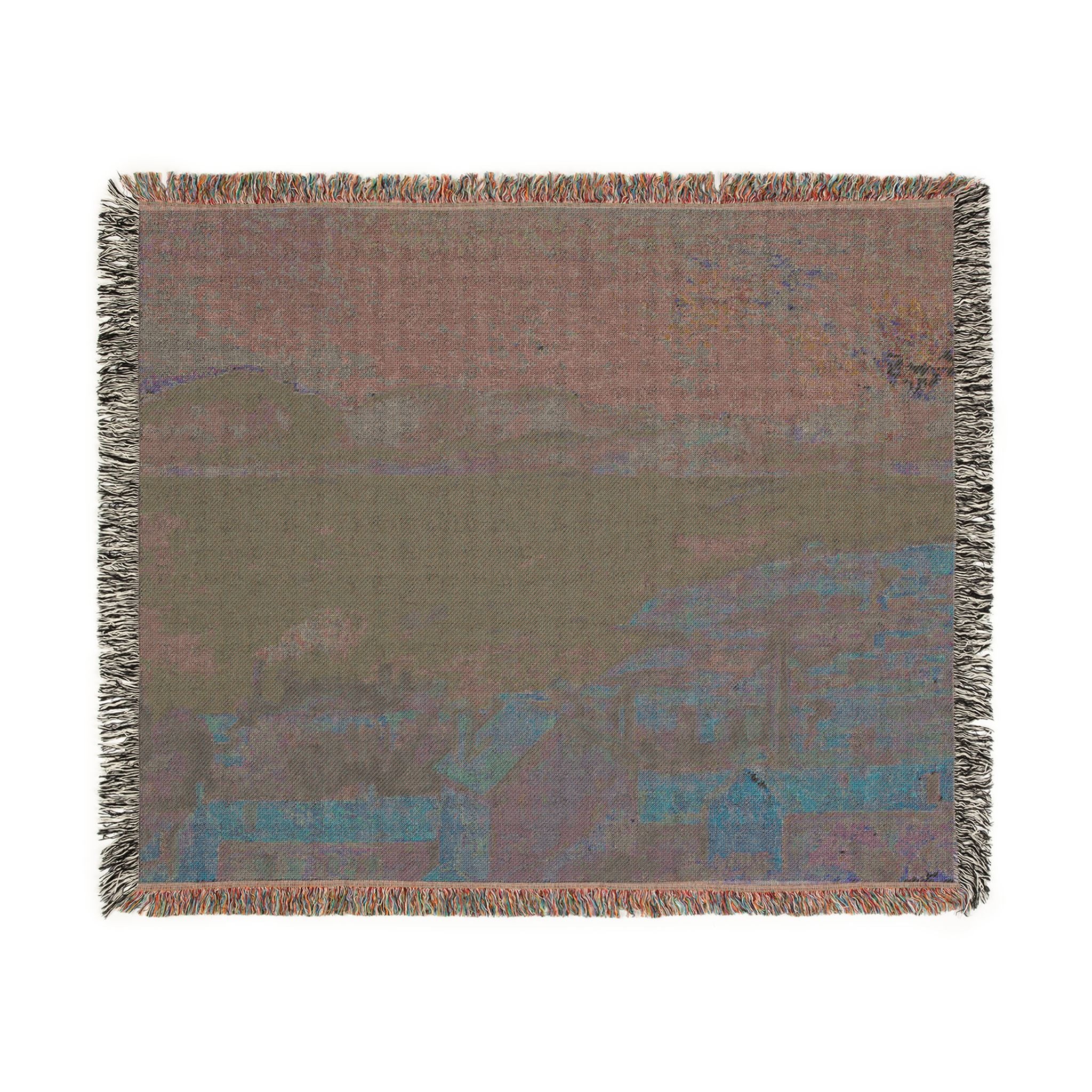 Paul Cezanne - The Bay of Marseille, Seen from L'Estaque | Woven Tapestry Blanket