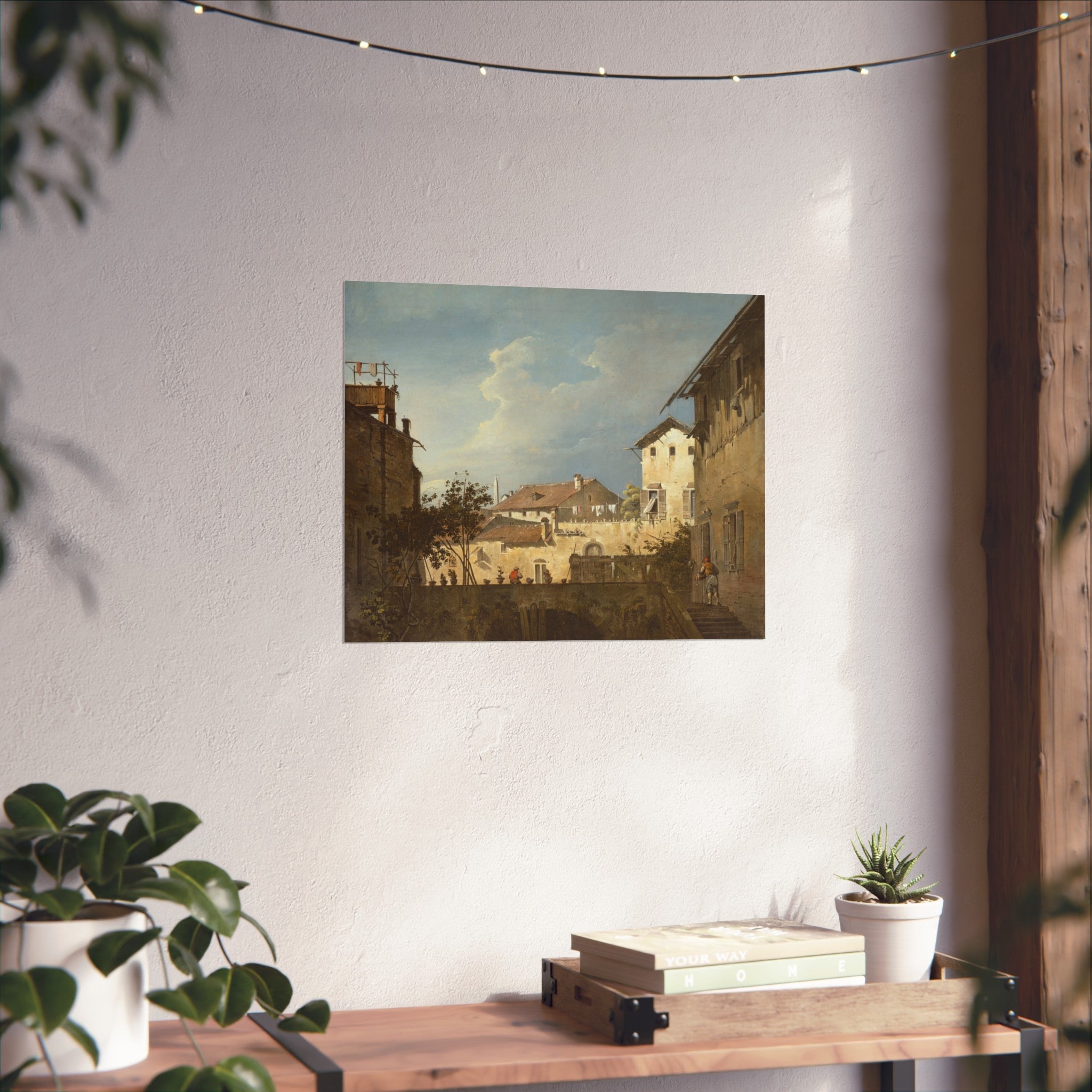 Follower of Canaletto - The Terrace | Fine Art Poster