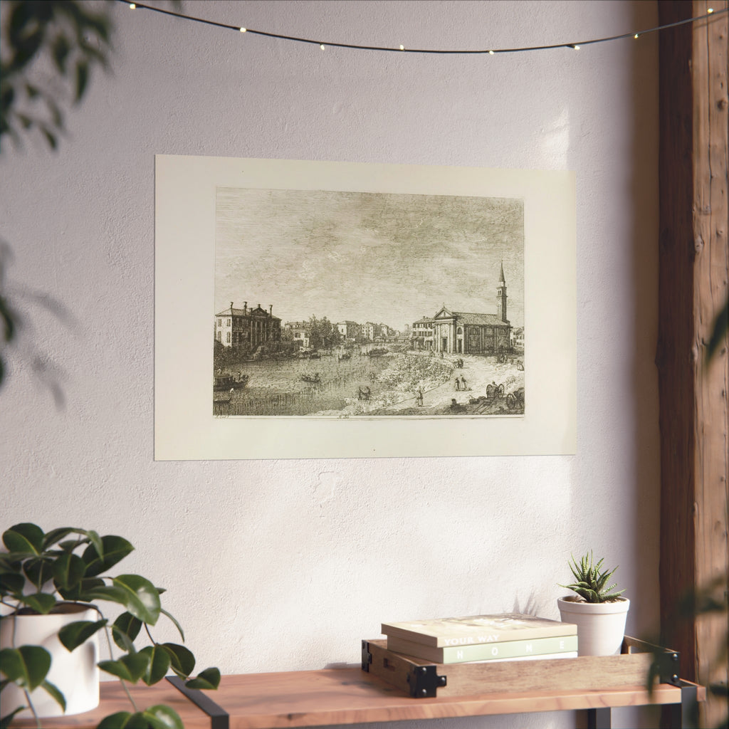 Canaletto - Al Dolo, from Vedute | Fine Art Poster