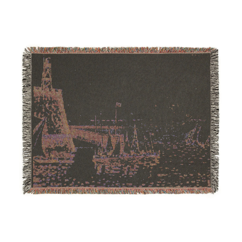 Paul Signac - Evening | Woven Tapestry Blanket