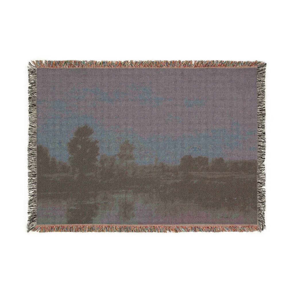 Charles François Daubigny - The Marsh | Woven Tapestry Blanket