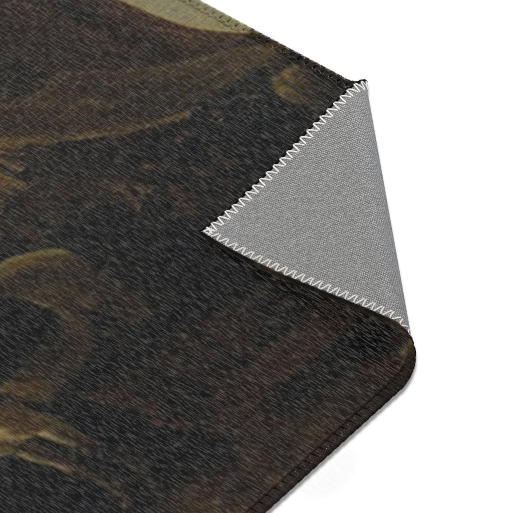 Schilderij, Aelbert Cuyp, met ruïne van Huis te Merwede (12091275046) | Area Rug