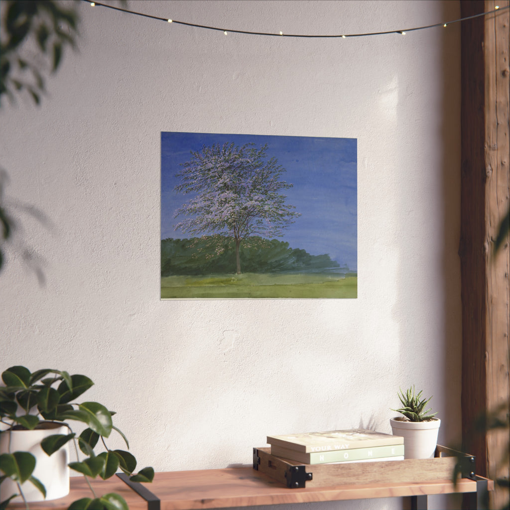 William Turner - Study of a Tree in Bloom | Fine Art Poster