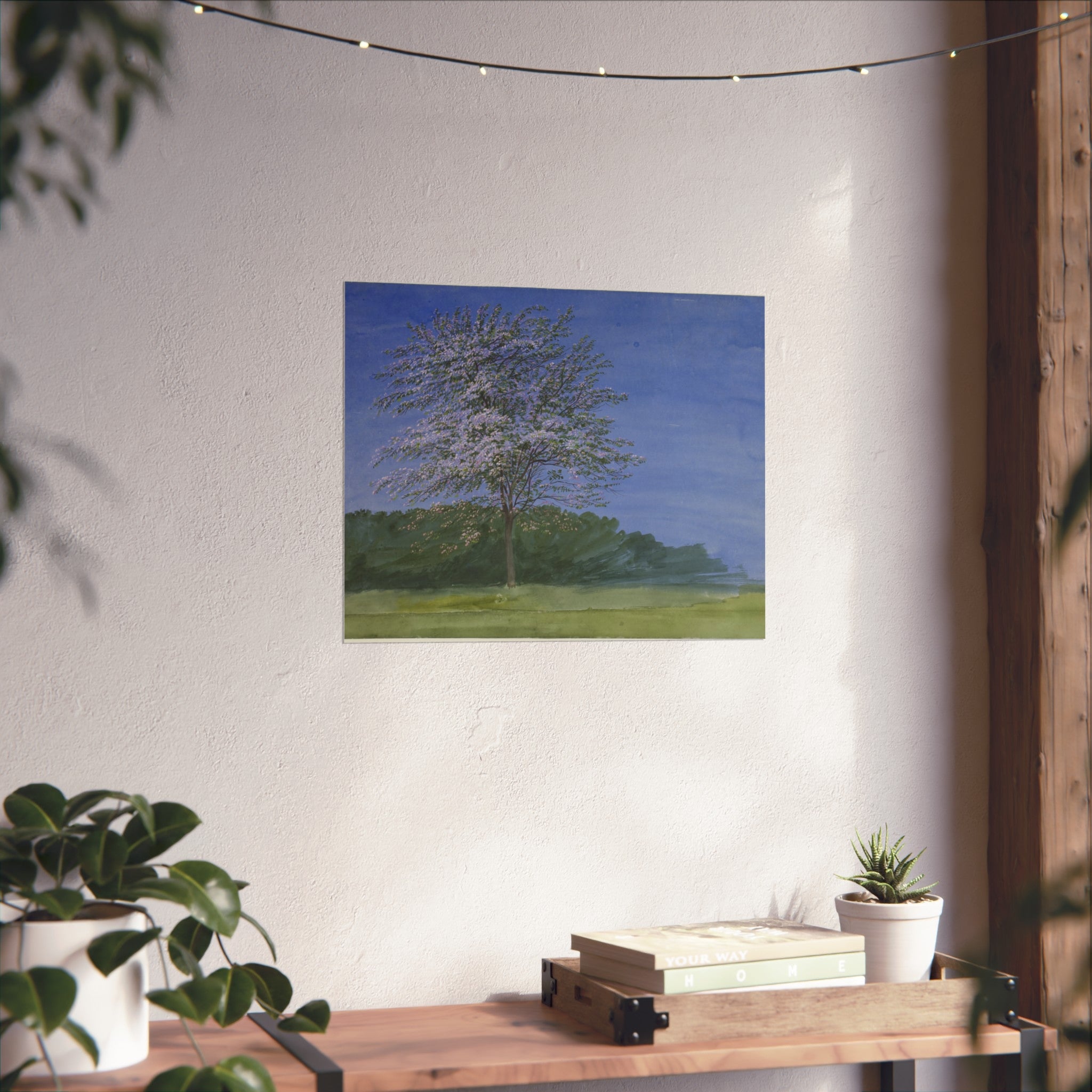 William Turner - Study of a Tree in Bloom | Fine Art Poster