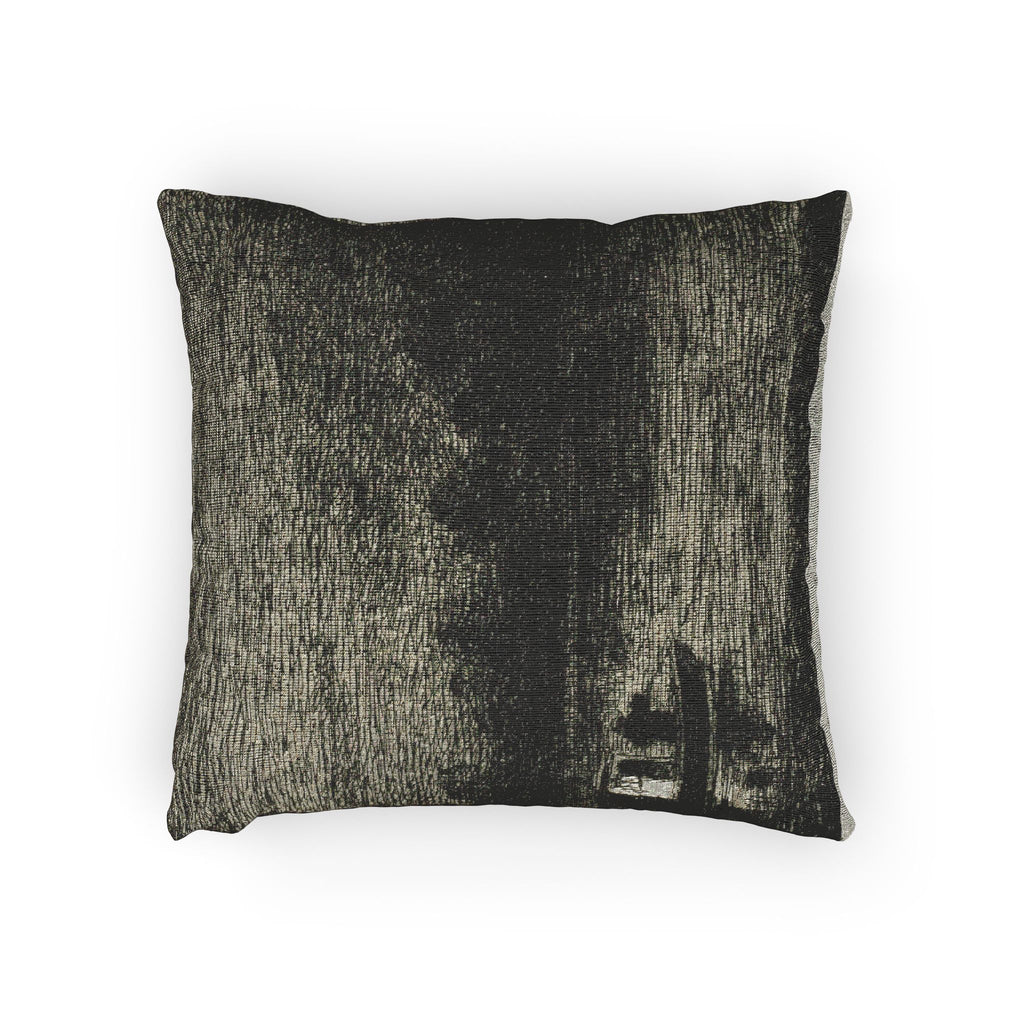 Charles François Daubigny - Night Voyage (The Fishing Net) | Woven Pillow