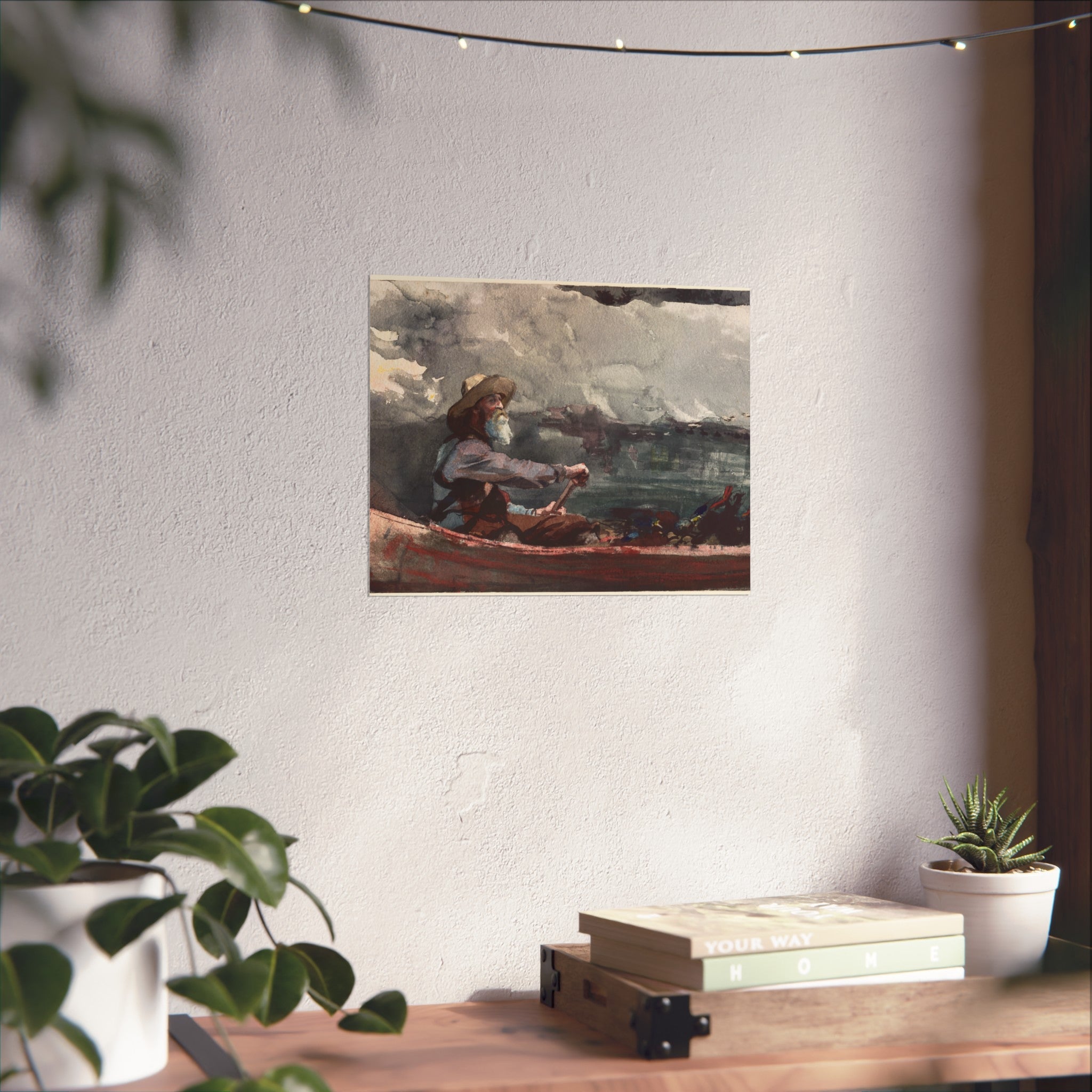 Winslow Homer - Adirondacks Guide | Fine Art Poster