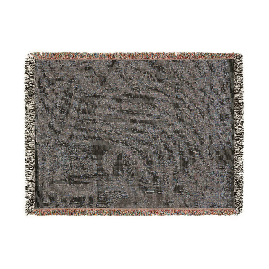 Paul Gauguin - Horse, with Other Animals and Ornaments | Woven Tapestry Blanket