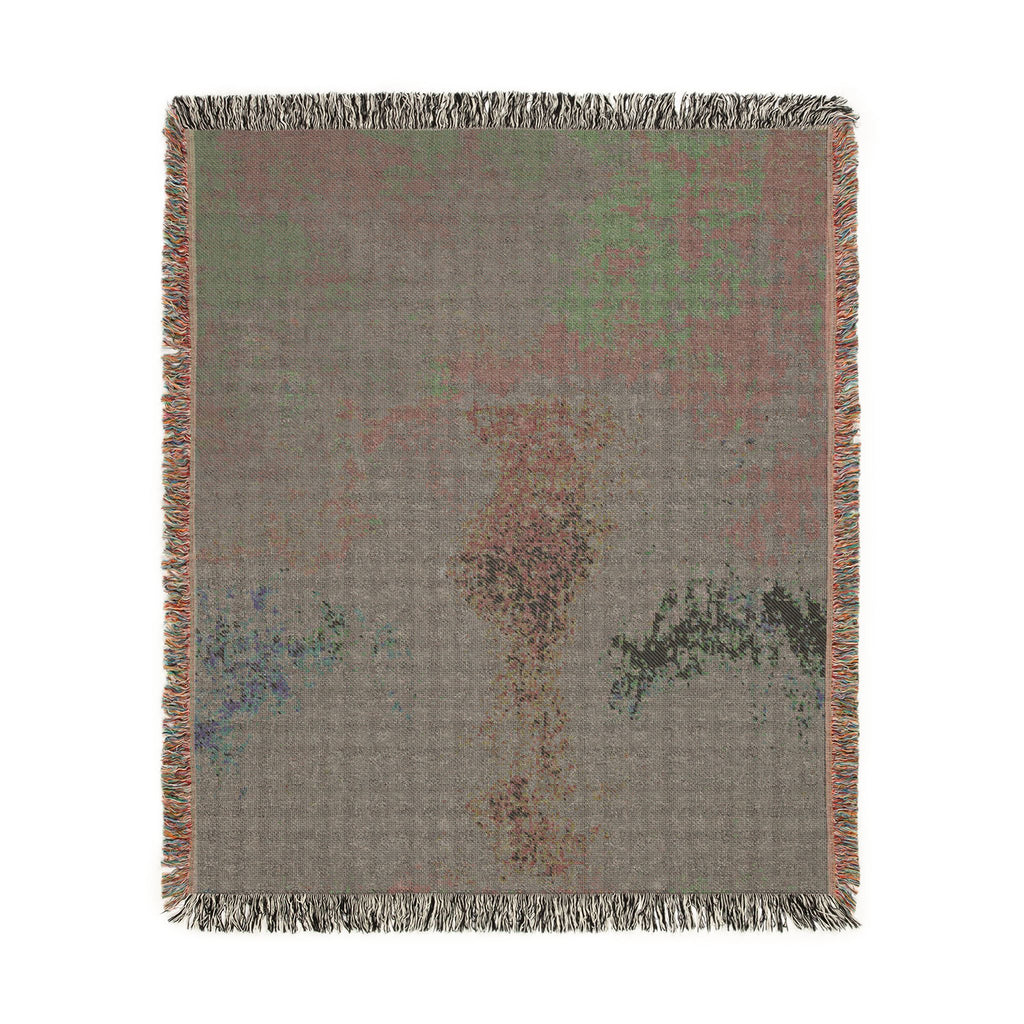 Claude Monet - Branch of the Seine near Giverny (Mist) | Woven Tapestry Blanket