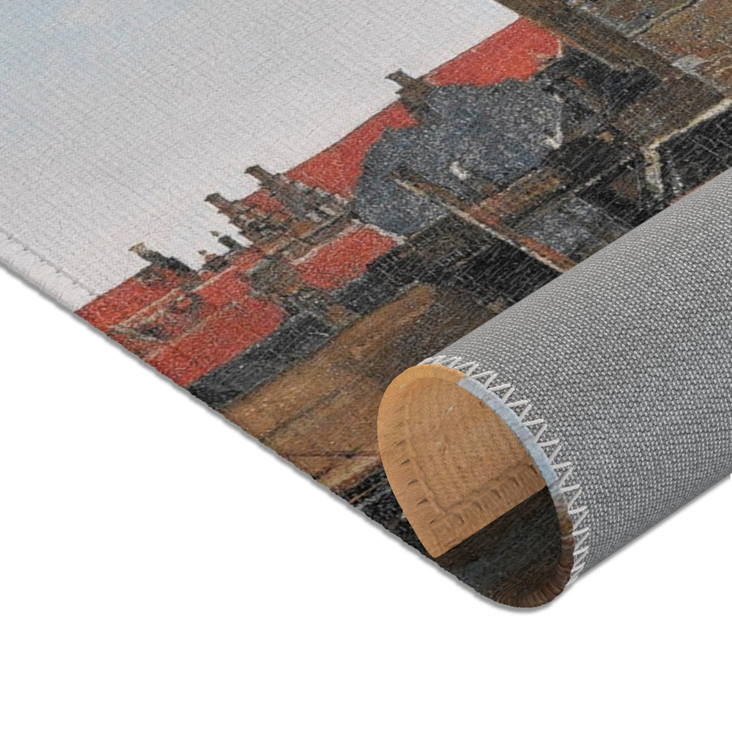 View of Delft, by Johannes Vermeer | Area Rug
