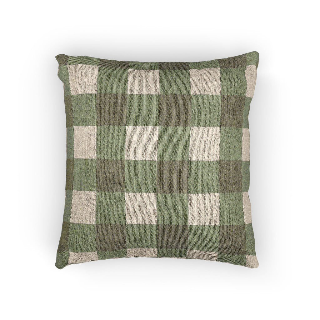 Grove Tonal Buffalo Check Woven Pillow