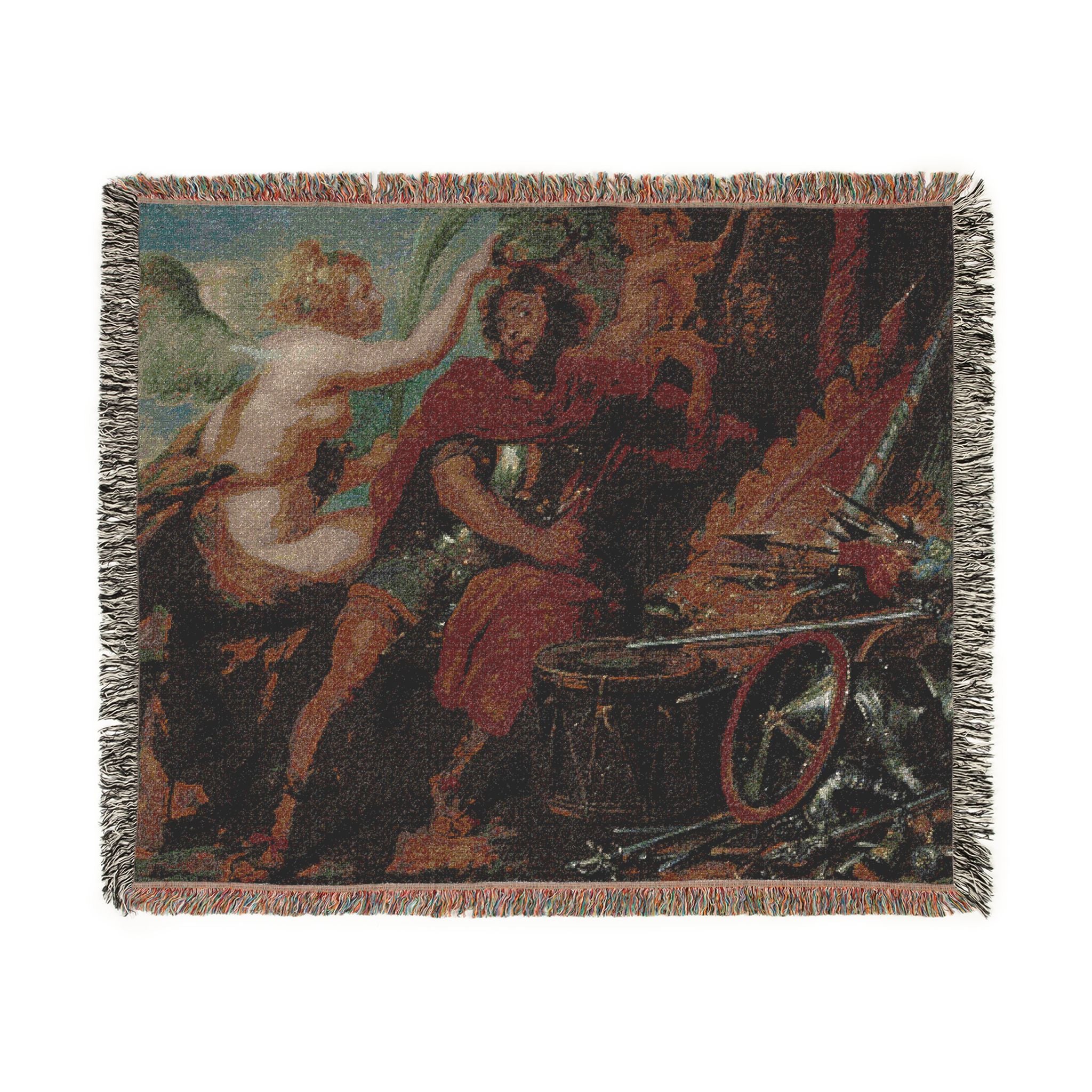 Follower of Peter Paul Rubens - The Apotheosis of the Hero | Woven Tapestry Blanket