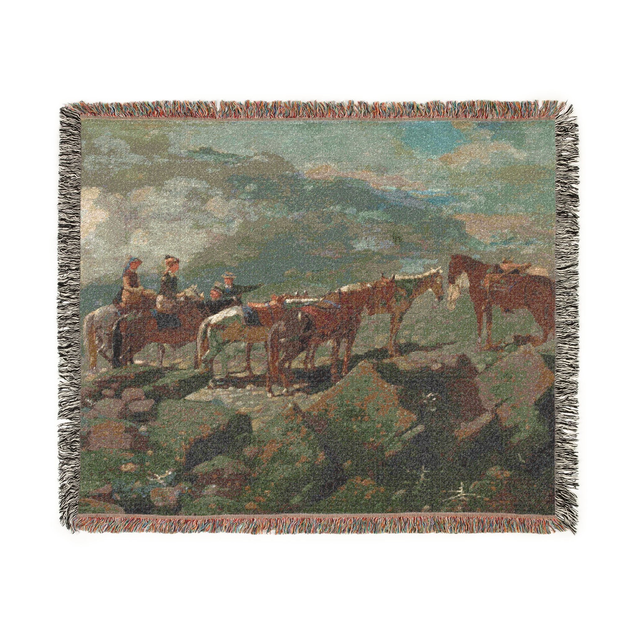 Mount Washington Winslow Homer Tapestry Blanket