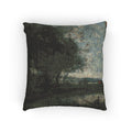 Jean Baptiste Camille Corot - Landscape | Woven Pillow