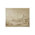 Imitator of Francesco Guardi - Bacino di San Marco with the Dogana del Mare and Santa Maria della Salute | Fine Art Poster