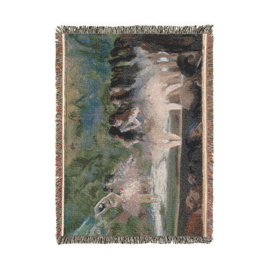 Hilaire Germain Edgar Degas - Ballet at the Paris Opéra | Woven Tapestry Blanket