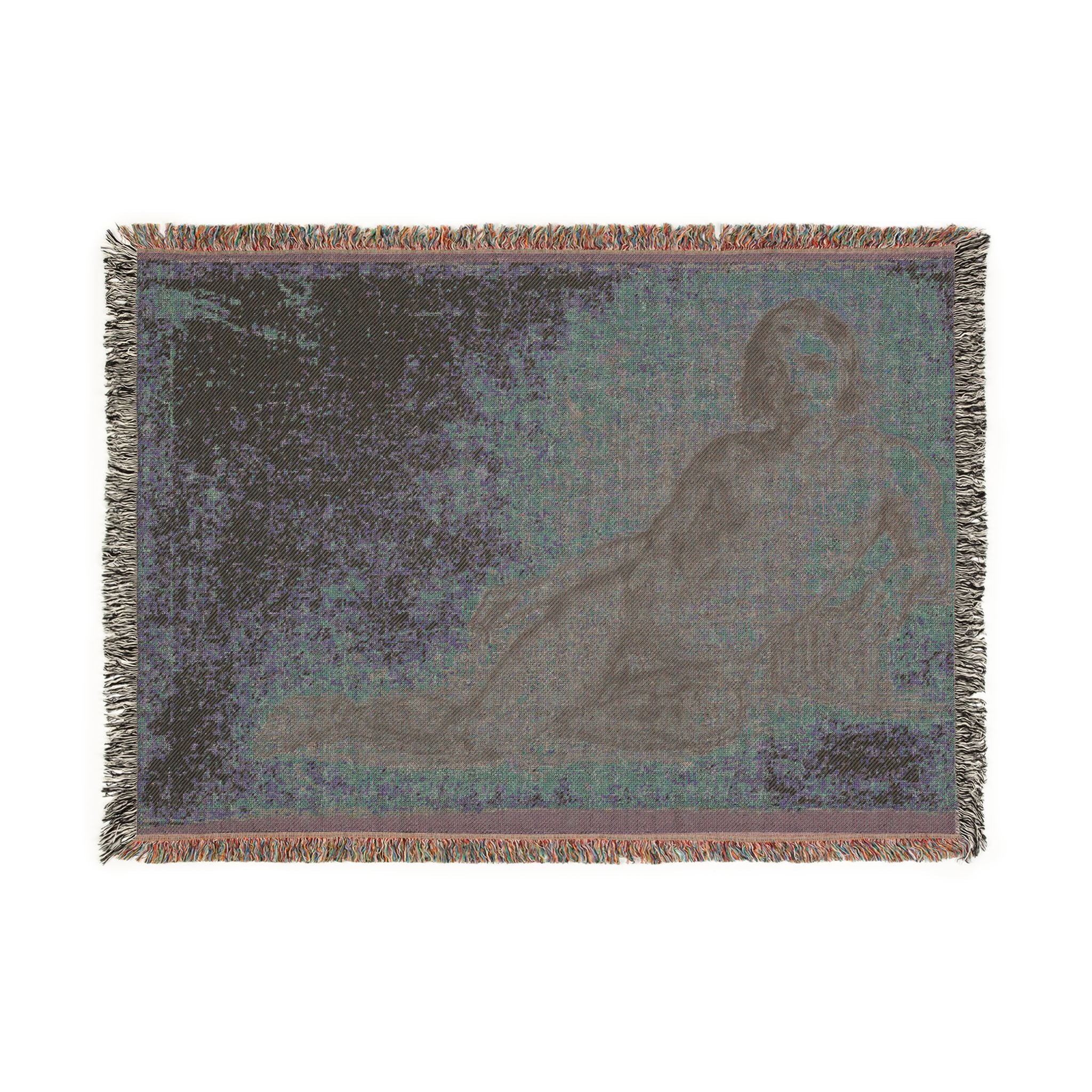 Paul Cezanne - Male Nude | Woven Tapestry Blanket