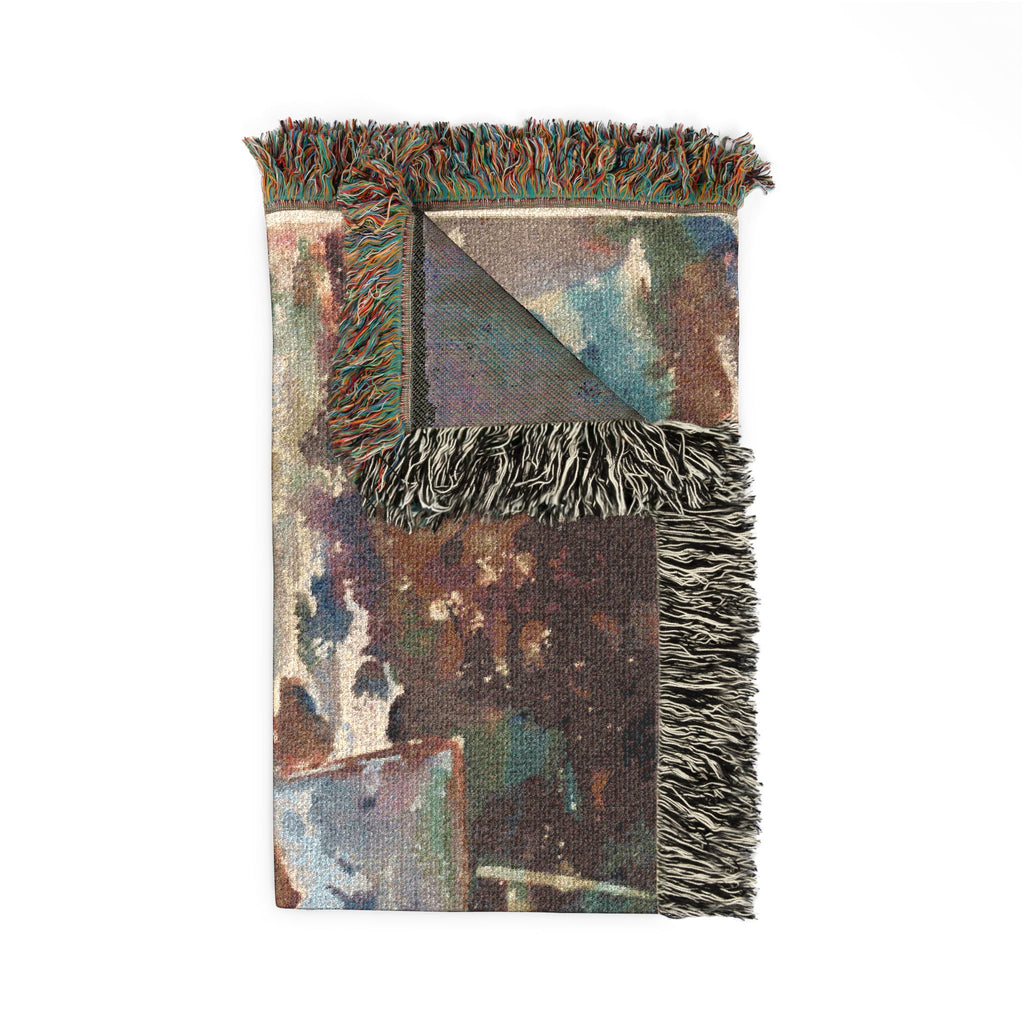 John Singer Sargent - An Artist at His Easel | Woven Tapestry Blanket