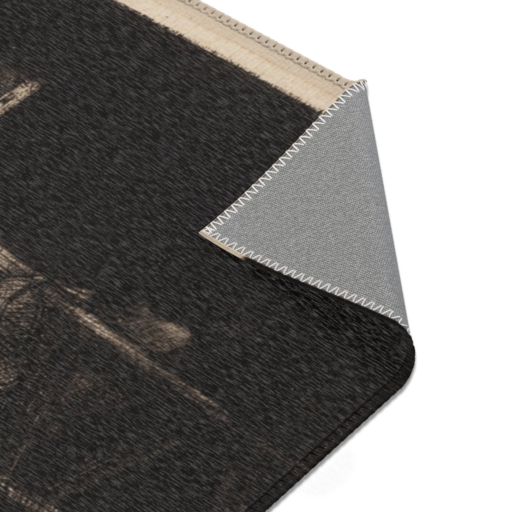 Rembrandt van Rijn - Abraham Francen, Apothecary | Area Rug
