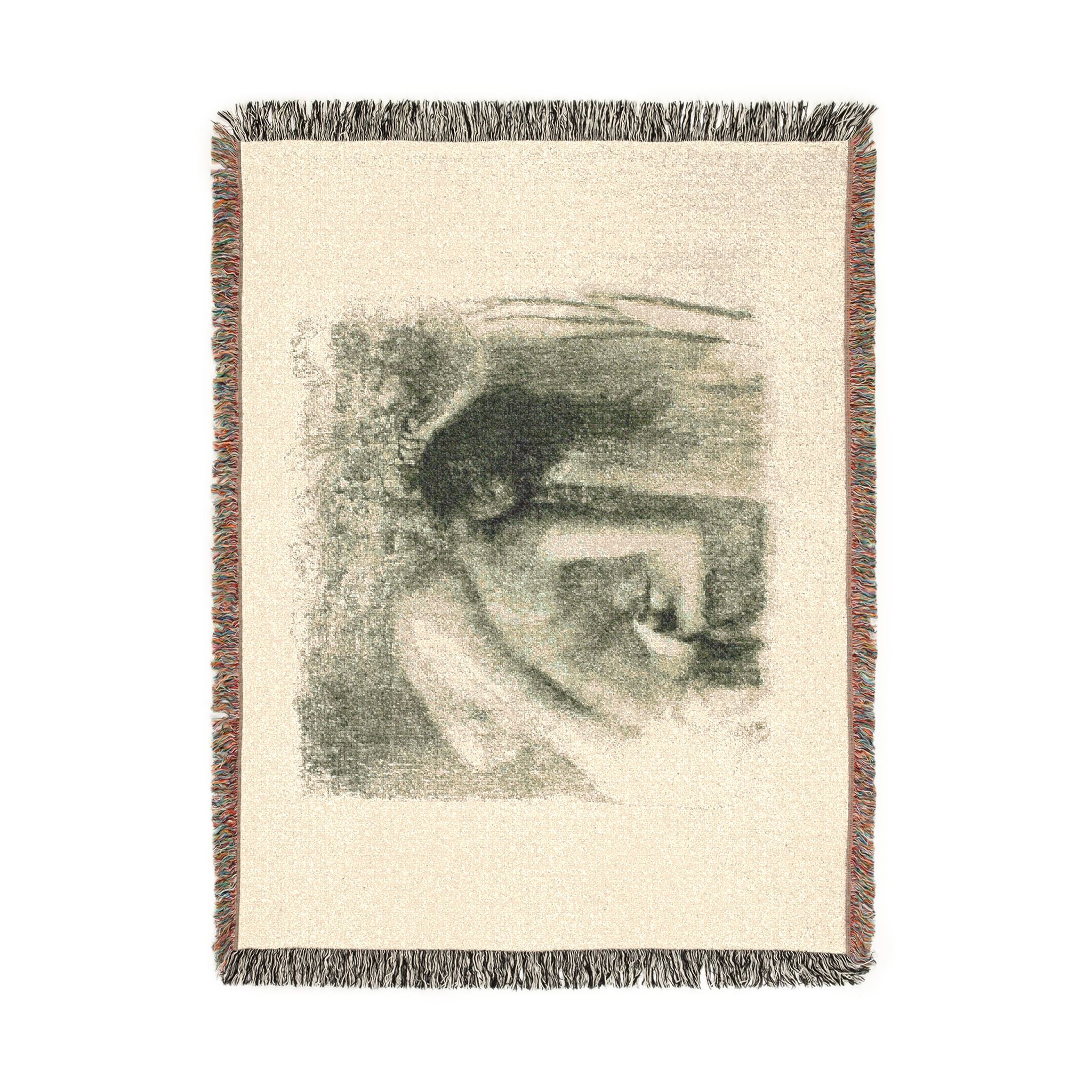 Hilaire Germain Edgar Degas - After the Bath (large version) | Woven Tapestry Blanket