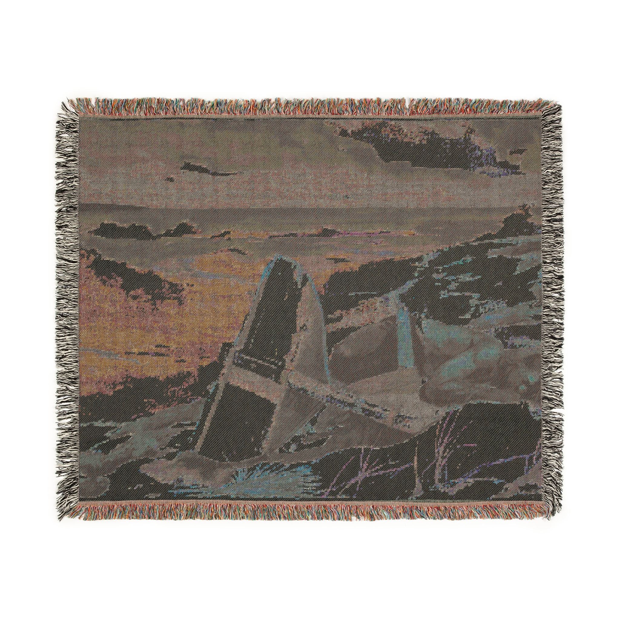 Winslow Homer - After the Hurricane, Bahamas | Woven Tapestry Blanket