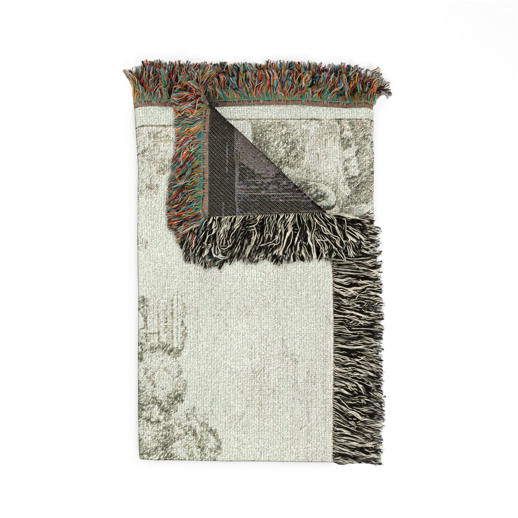 Claude Lorrain - Time, Apollo and the Seasons | Woven Tapestry Blanket