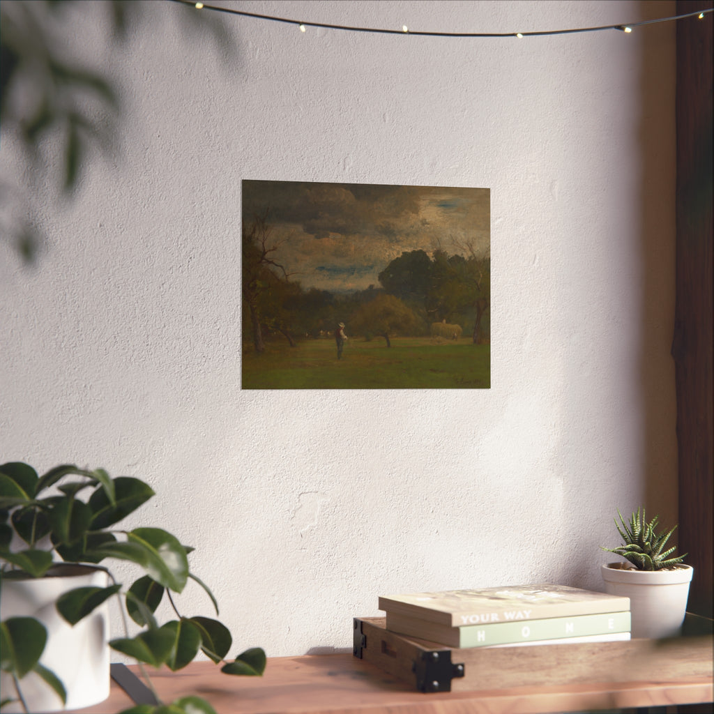 George Inness - Harvest, Montclair, New Jersey | Fine Art Poster