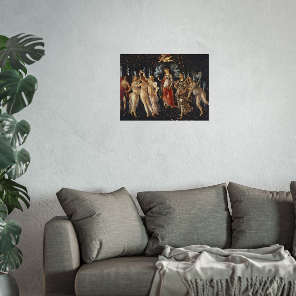 Botticelli-primavera | Fine Art Poster