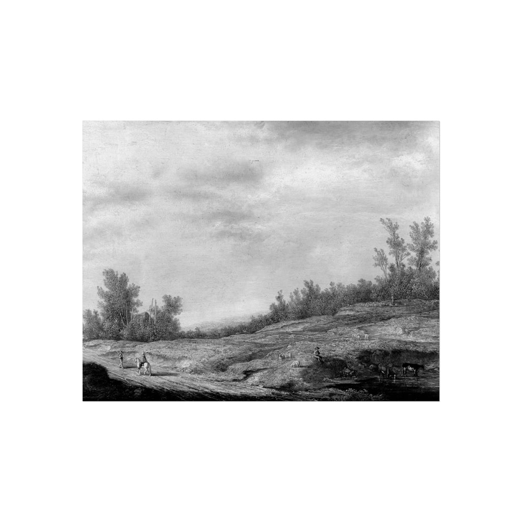Aelbert Cuyp (1620 - 1691) - Spring landscape - 861G - Gemäldegalerie | Fine Art Poster