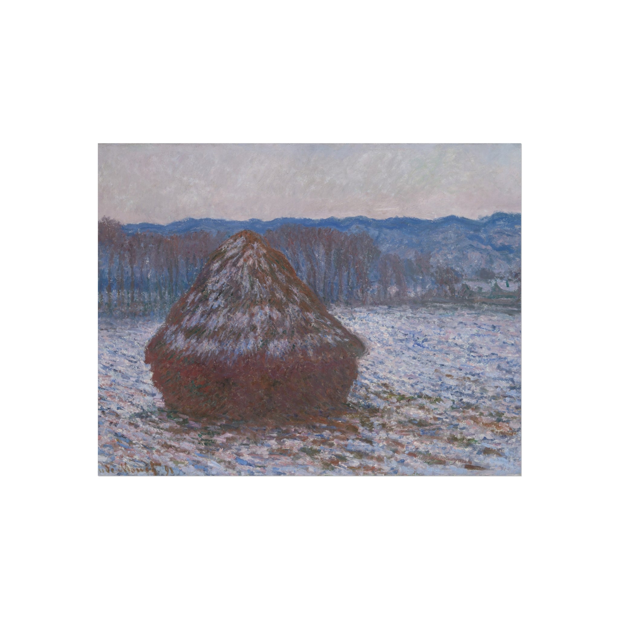 Claude Monet - Stack of Wheat | Fine Art Poster