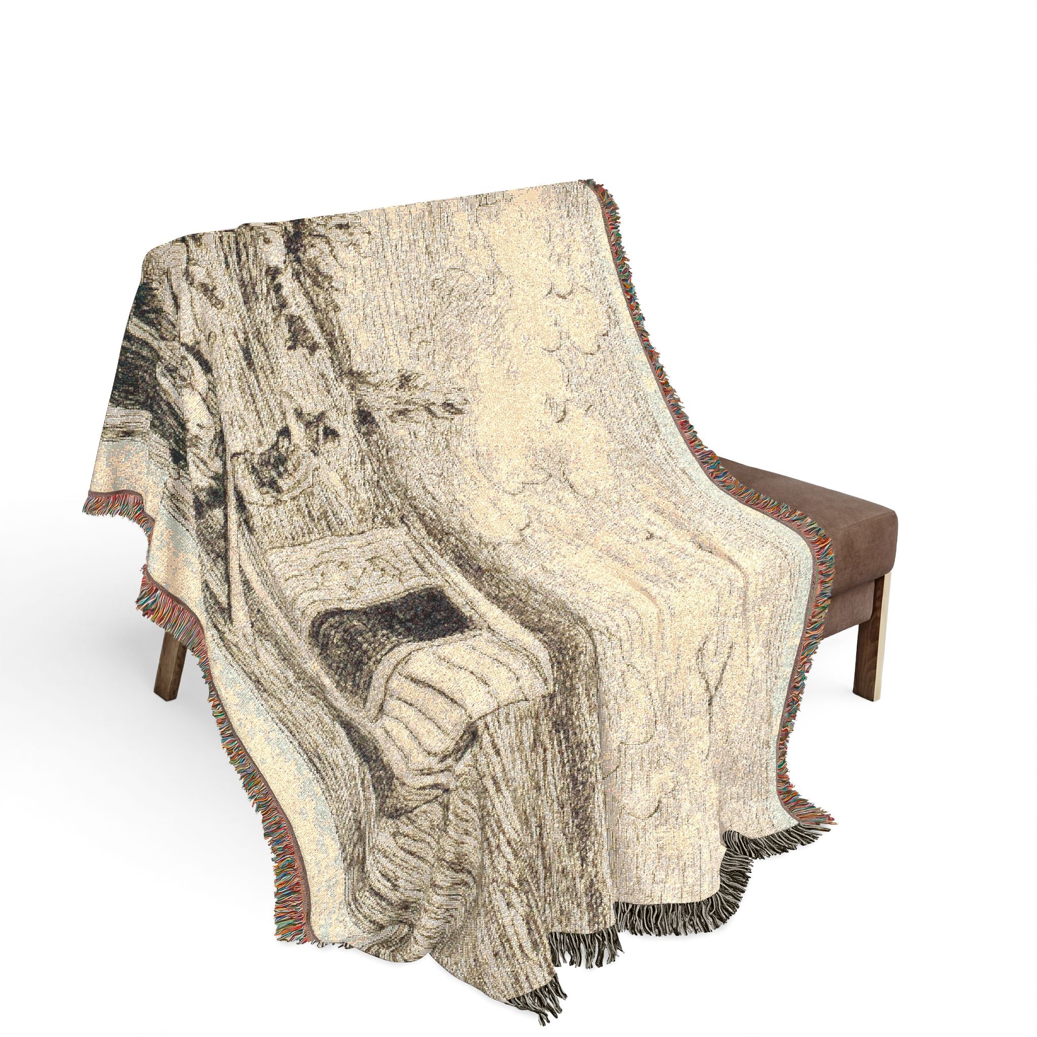Cambronne's Word Charles François Daubigny Tapestry Blanket