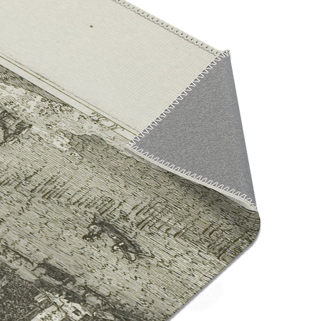 Canaletto - Al Dolo, from Vedute | Area Rug