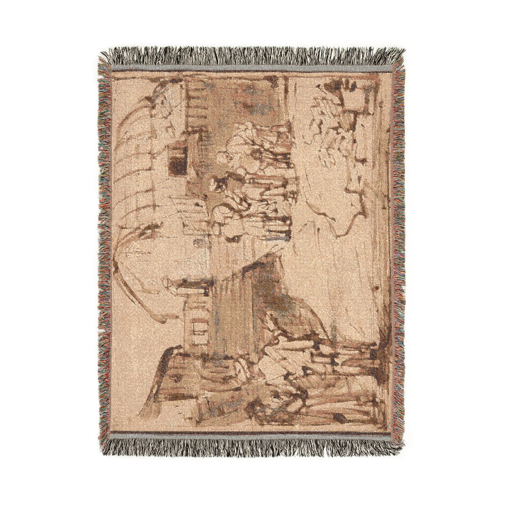 Rembrandt van Rijn - Noah's Ark | Woven Tapestry Blanket
