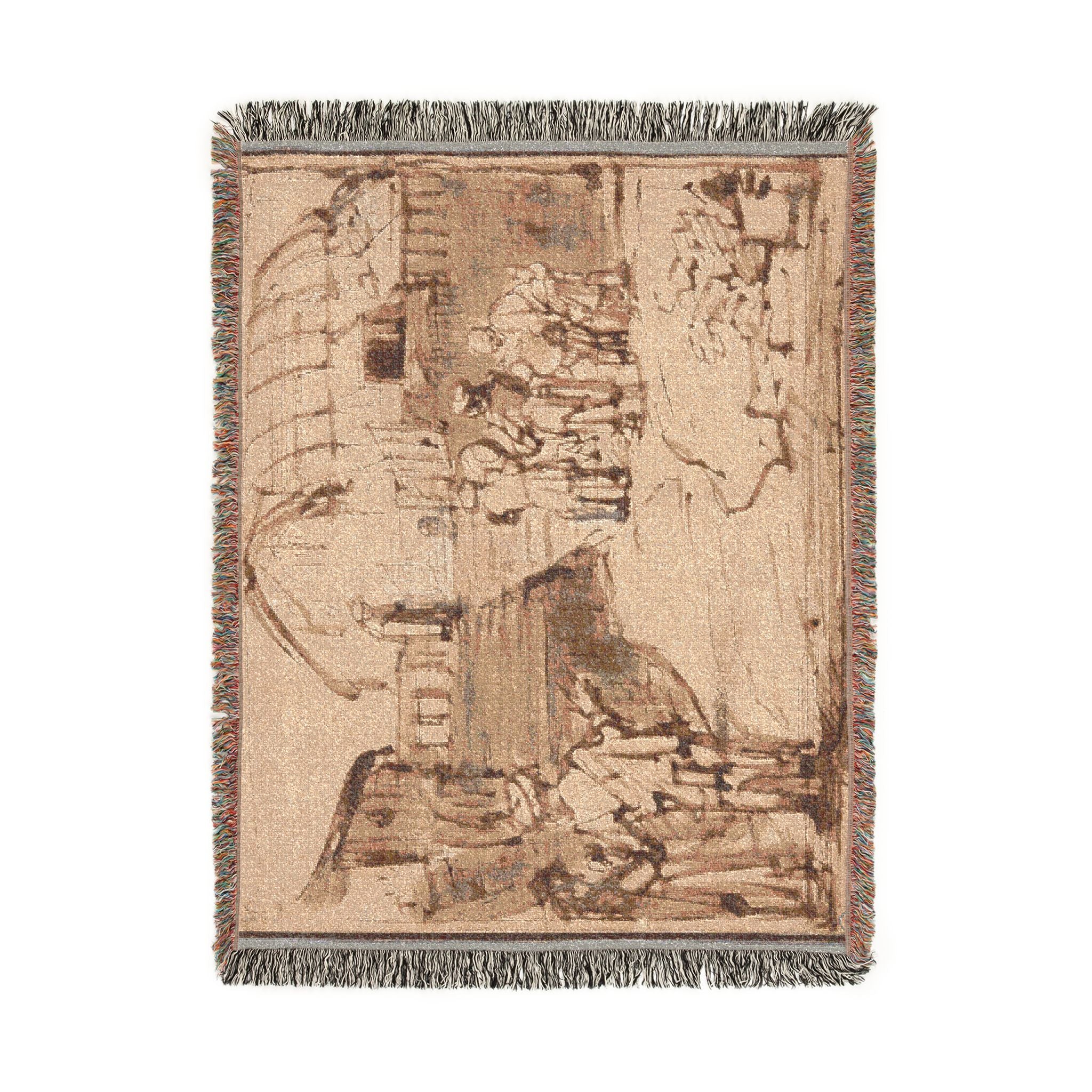 Rembrandt van Rijn - Noah's Ark | Woven Tapestry Blanket
