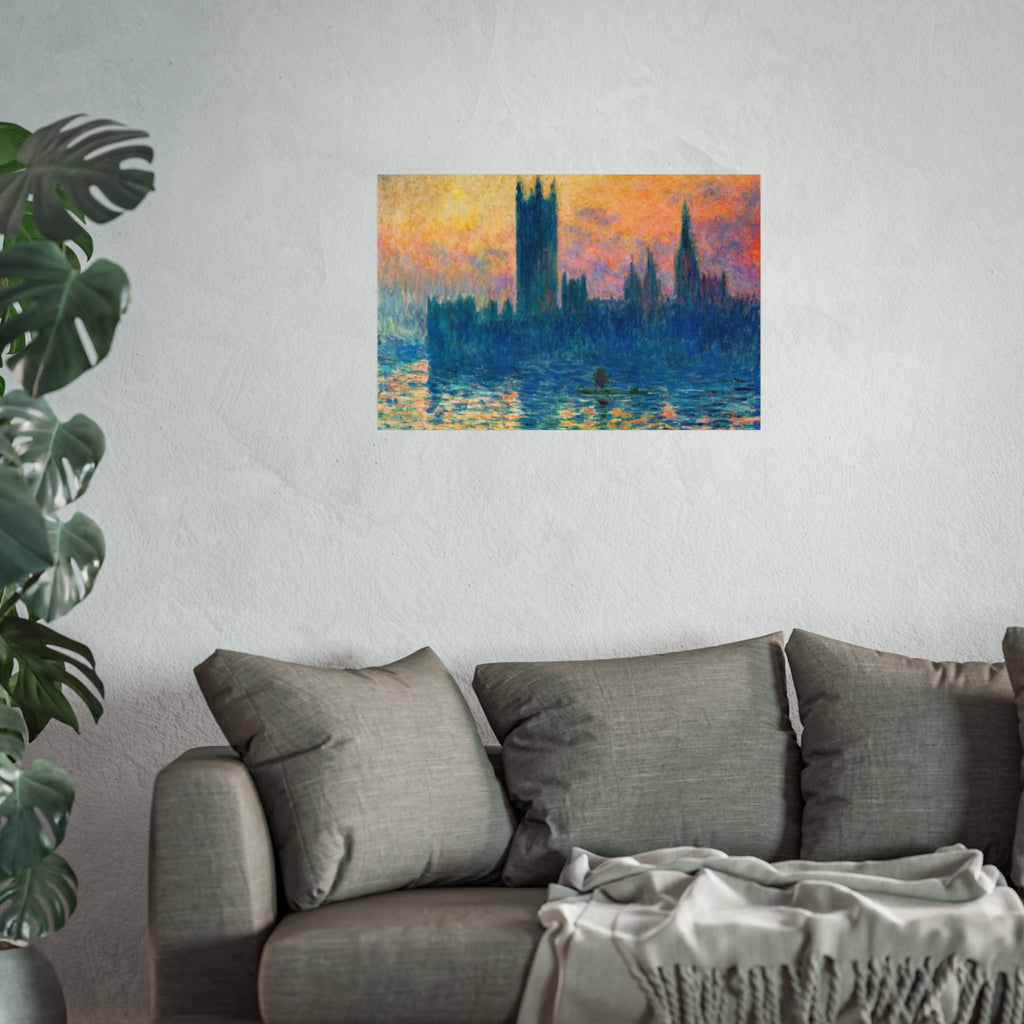 Claude Monet - Houses of Parliament, London | Fine Art Poster