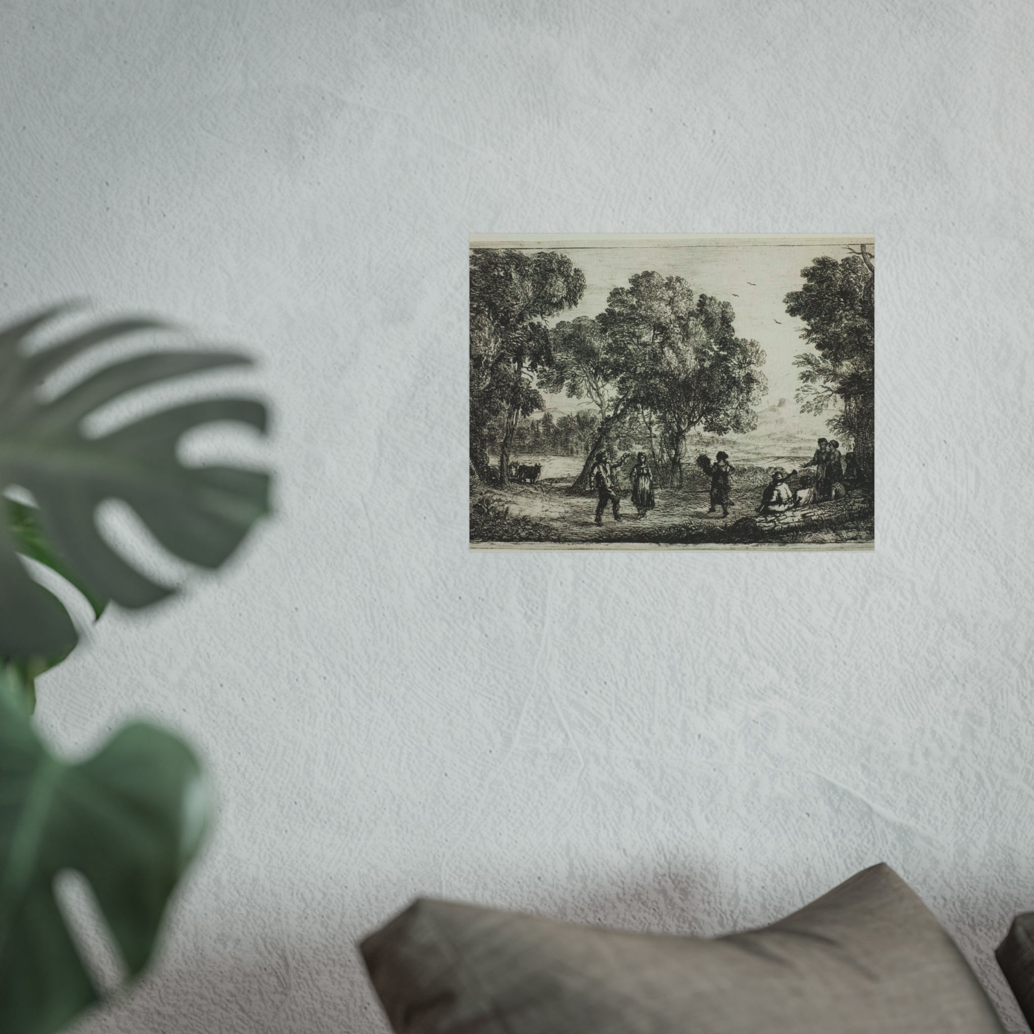 Claude Lorrain - The Country Dance | Fine Art Poster