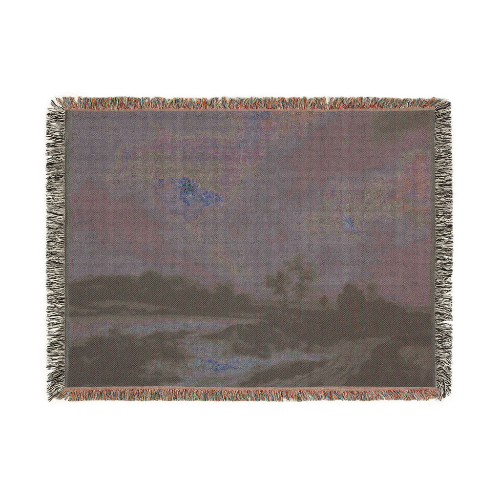 Jacob van Ruisdael - Grainfields | Woven Tapestry Blanket