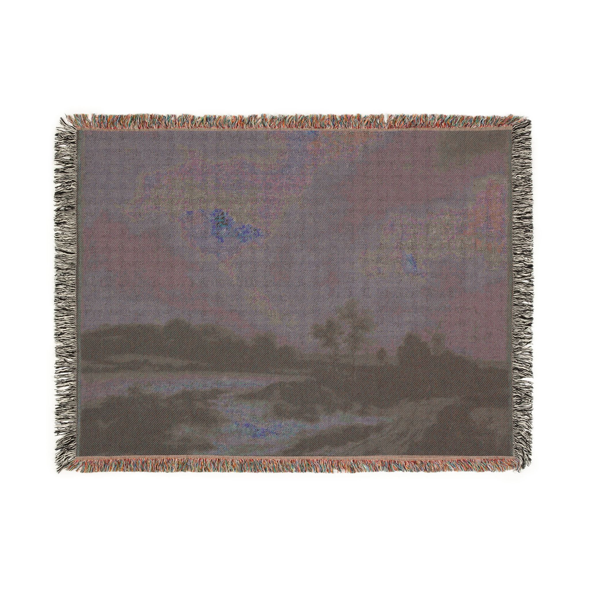 Jacob van Ruisdael - Grainfields | Woven Tapestry Blanket