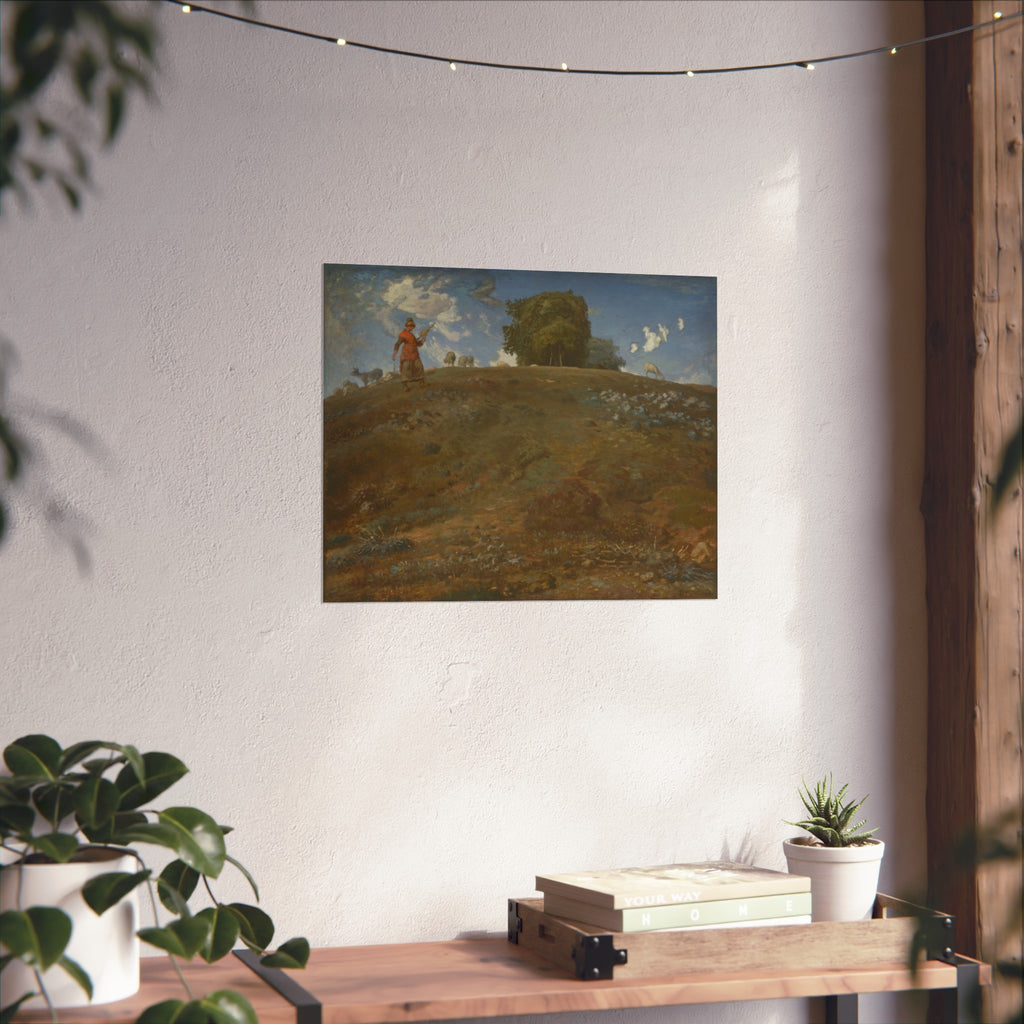 Jean François Millet - In the Auvergne | Fine Art Poster