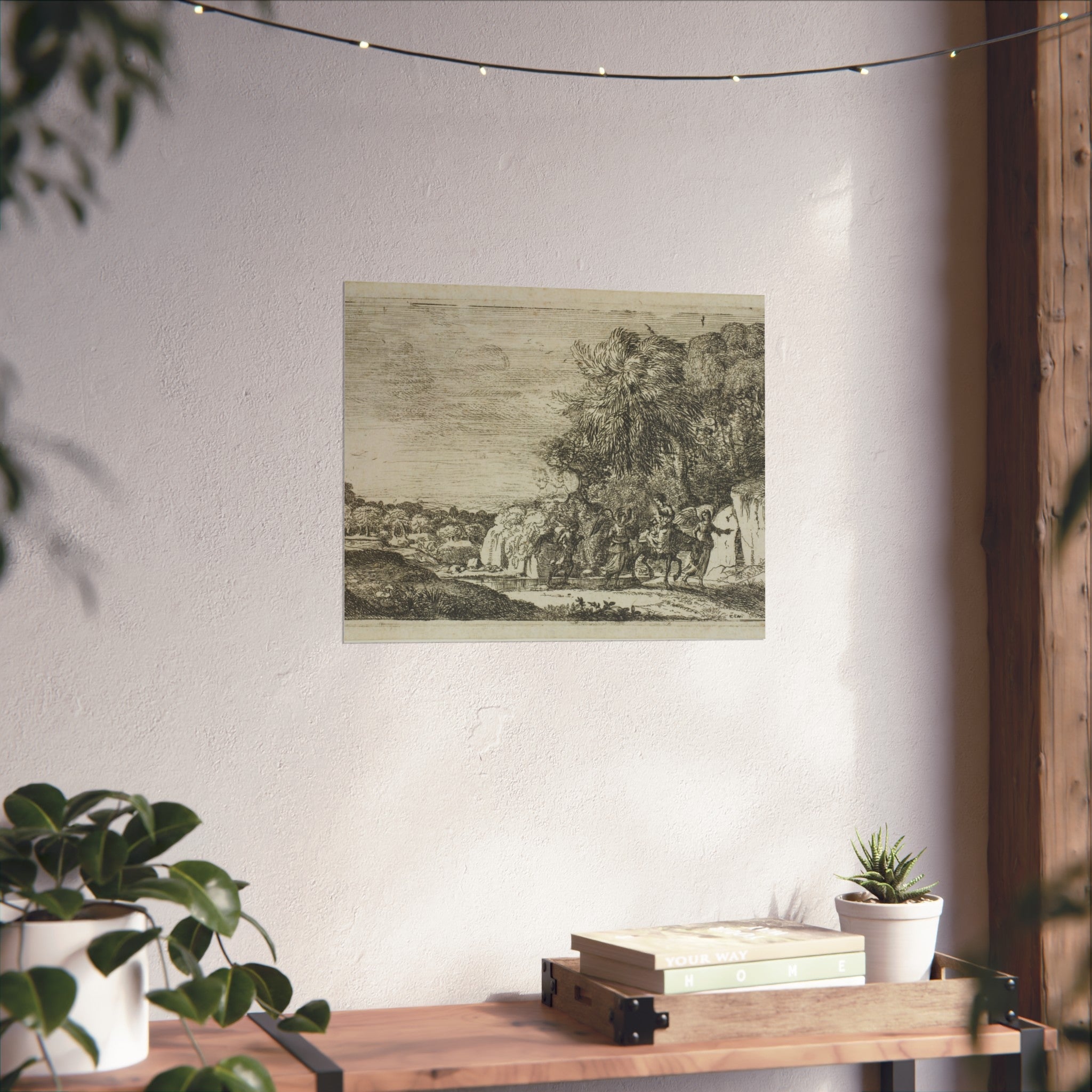 Claude Lorrain - The Flight into Egypt | Fine Art Poster