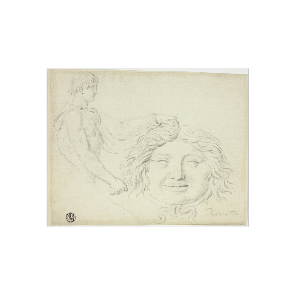 Style of Jacques Louis David - Perseus and the Gorgon's Head | Fine Art Poster