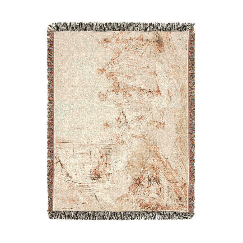 Francesco Guardi - Harem Scene | Woven Tapestry Blanket