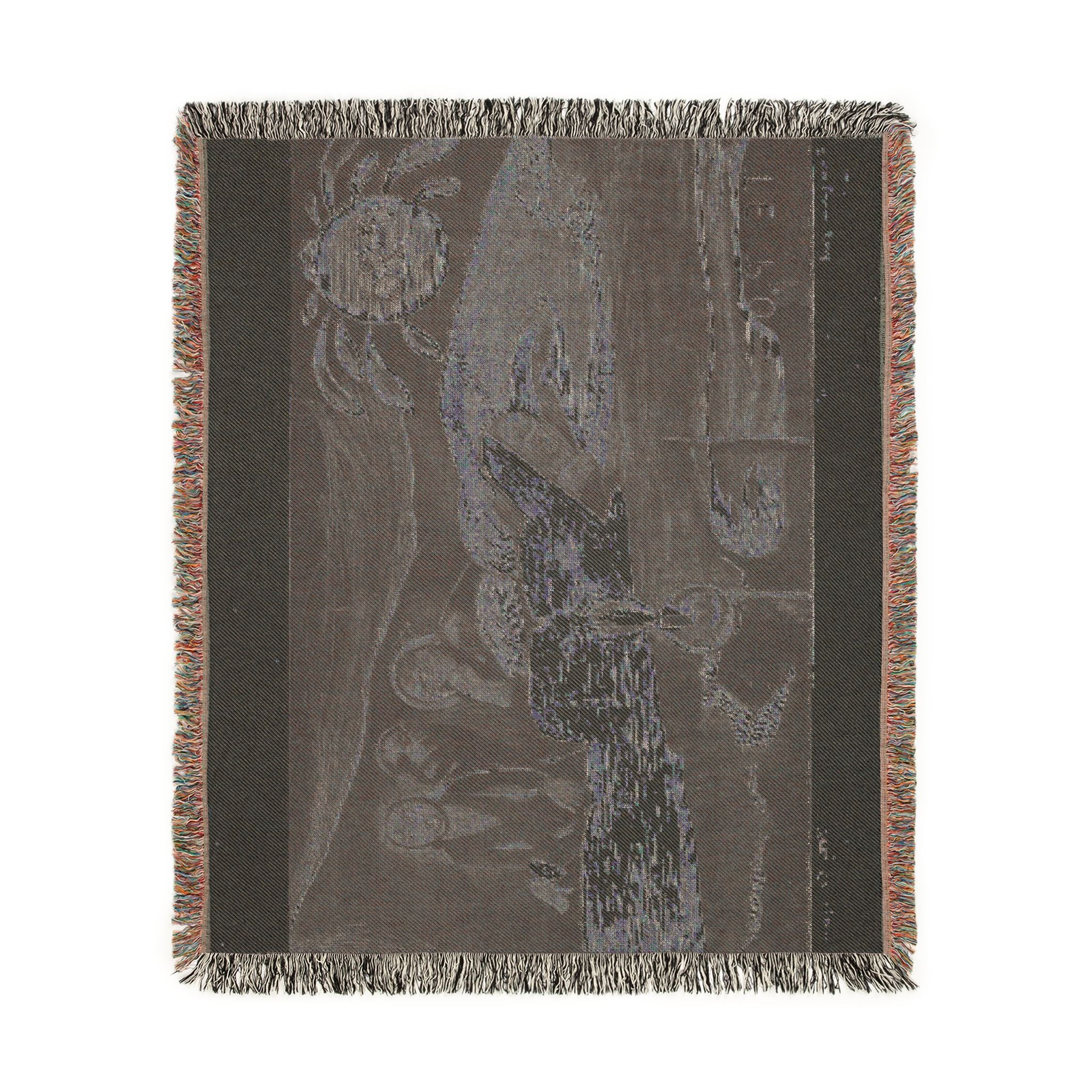 Paul Gauguin - Te po (The Night), from the Noa Noa Suite | Woven Tapestry Blanket