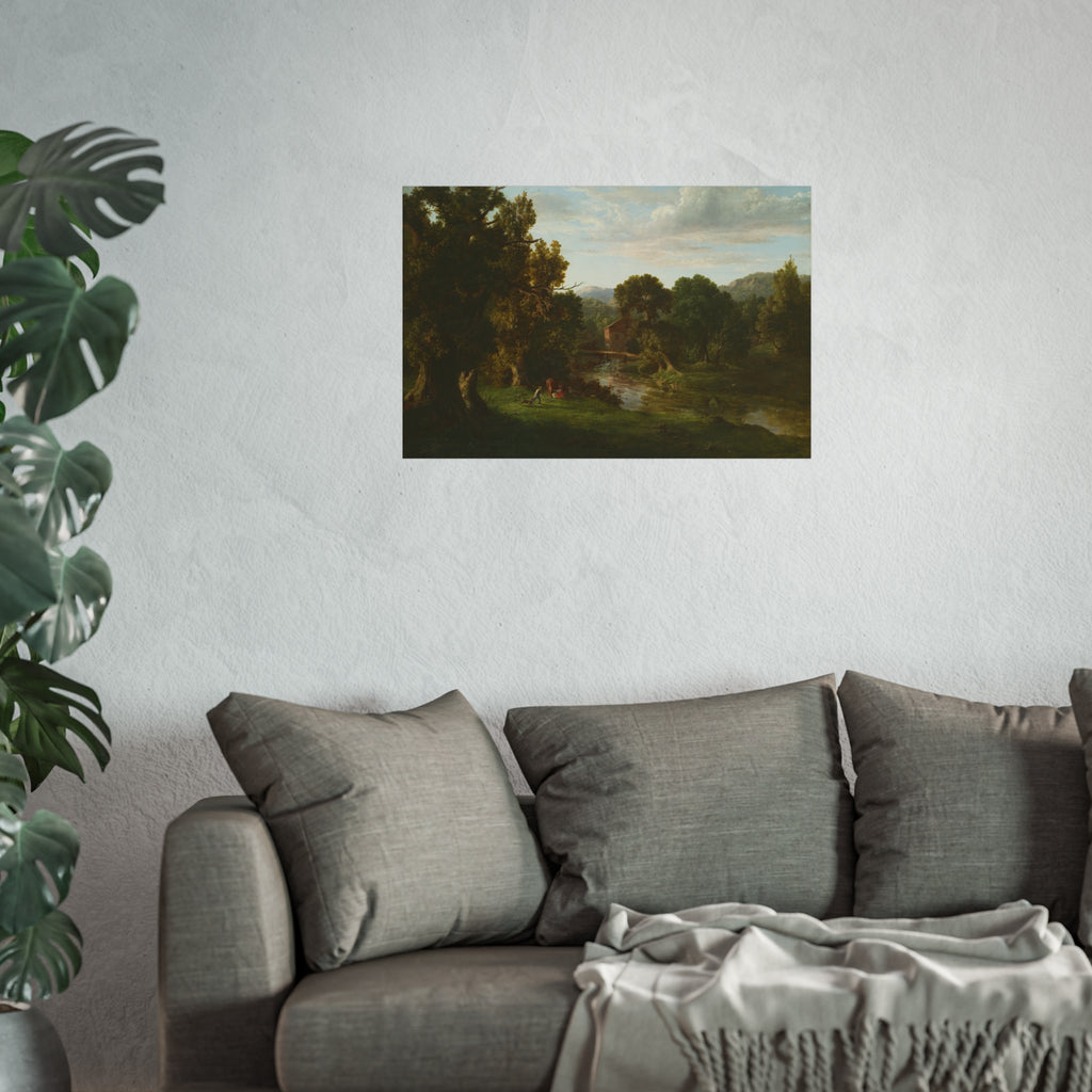George Inness - The Old Mill | Fine Art Poster
